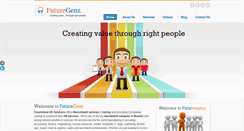 Desktop Screenshot of futuregenz.com
